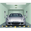 Durable machine room car elevator with painted sheet